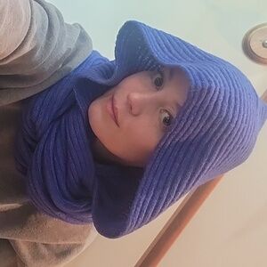 Free People hooded cowl